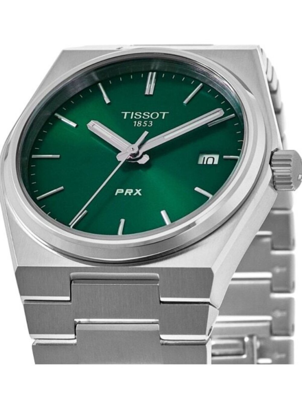 Tissot PRX Quartz 35mm Green Dial NWT